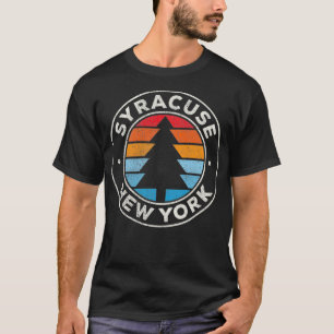 Camiseta Syracuse New York NY Vintage Graphic Retro 70s Pul