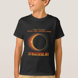 Camiseta Syracuse New York Total Solar Eclipse 2024