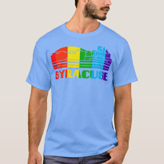 Camiseta Syracuse Pride Syracuse Gift LGBT Suporte LGBTQ
