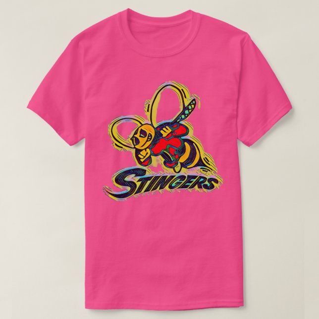 Camiseta Syracuse Stingers Lacrosse (Frente do Design)