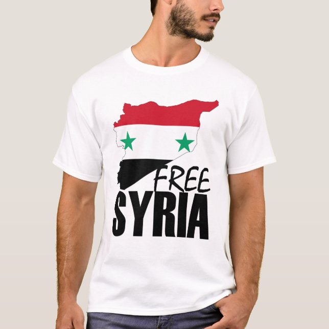 Camiseta Syria livre (Frente)