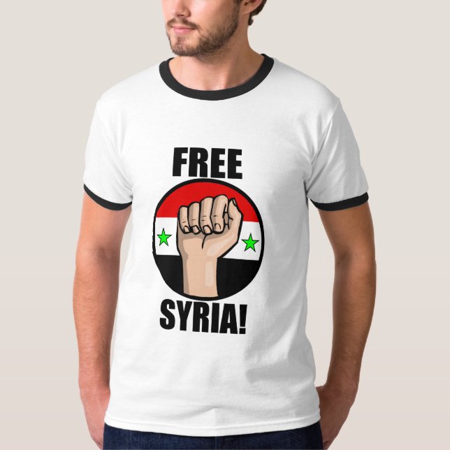 Camiseta Syria livre (Frente)