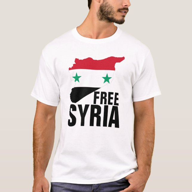 Camiseta Syria livre (Frente)
