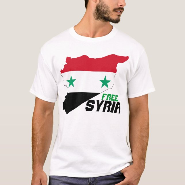 Camiseta Syria livre (Frente)