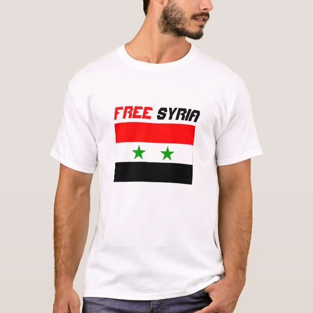 Camiseta Syria livre (Frente)