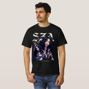 Camiseta SZA Inspirada de R&B Moderno – Grafismo