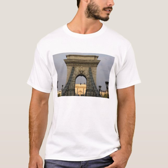 Camiseta Szechenyi lanchid Szechenyi Chain Bridge), (Frente)