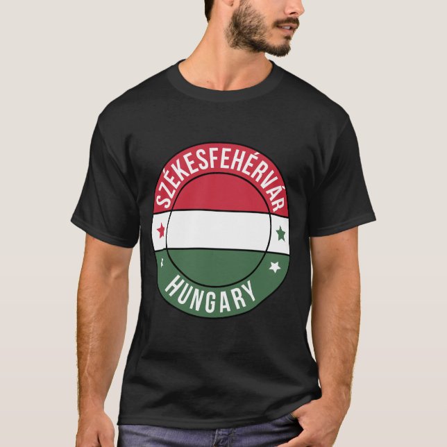 Camiseta Szekesfehervar, Hungary City T-Shirt (Frente)