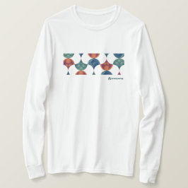 Camiseta Tシャツ ウサギの扇模様 Tshirt - Rabbit Fan Pattern - 