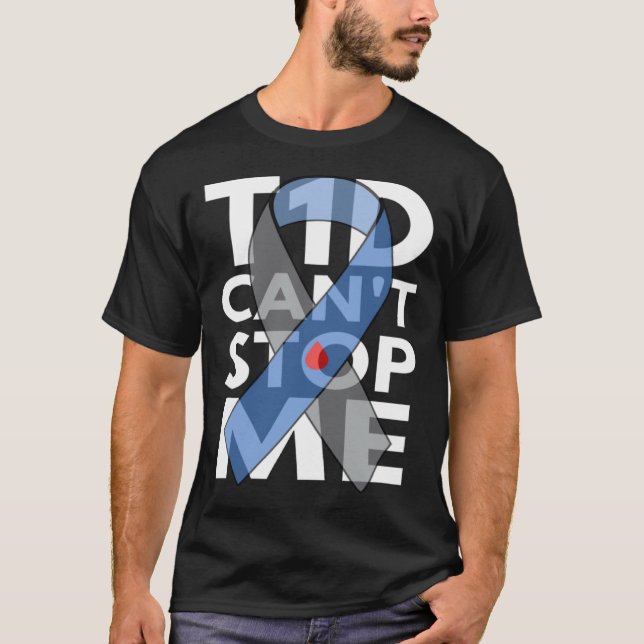 Camiseta T1D Canu2019t me impede de usar u2013Compatível co (Frente)