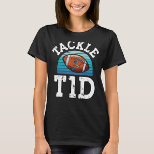 Camiseta T1D Diabetes Contra Futebol Tipo 1 Diabetes