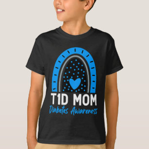 Camiseta T1D Diabetes Figurinos do Dia de Diabetes Tipo 1 M