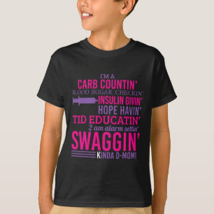Camiseta T1d Diversão Diabética Tipo 1 Homens Que Sabem Da