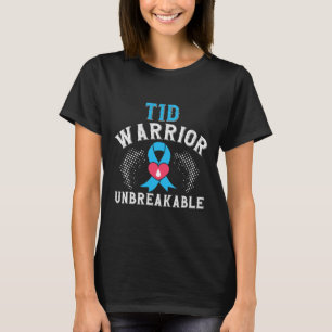 Camiseta T1d Guerreiro Diabetes Inseparável Mês B