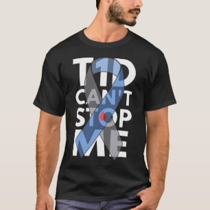 Camiseta T1D não pode me parar - apoiando a diabetes tipo 1