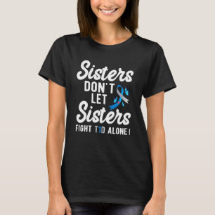 Camiseta T1d Para Sensibilização Das Irmãs De Suporte Tipo 