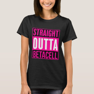 Camiseta T1d Sensibilização para a diabetes tipo 1 Homens M