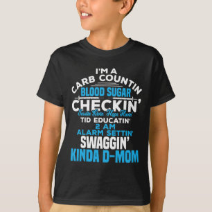 Camiseta T1D Sensibilização para a diabetes tipo 1 Homens M