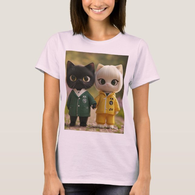 Camiseta T1MELESS | Cozy and Stylish Connection (Frente)