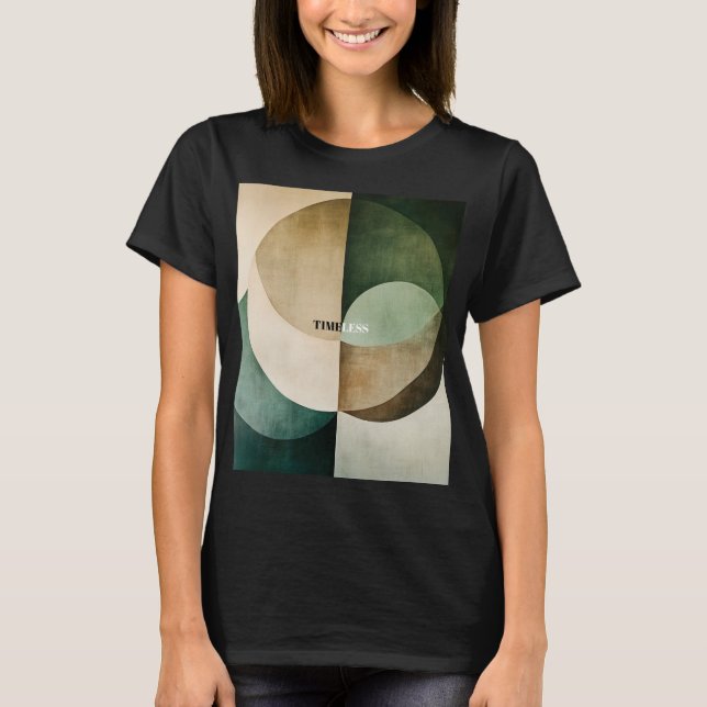 Camiseta T1MELESS Minimalist Abstract Painting. (Frente)