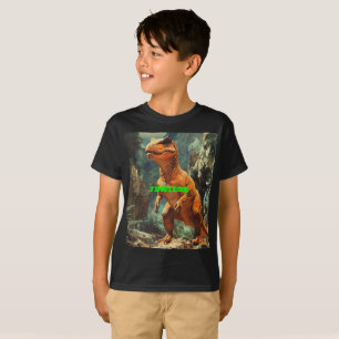 Camiseta T1MELESS. T-Rex Retro Fantasy 70s