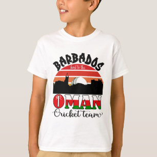Camiseta T20 Críquete Rdos Hospeda a Equipe de Críquete da