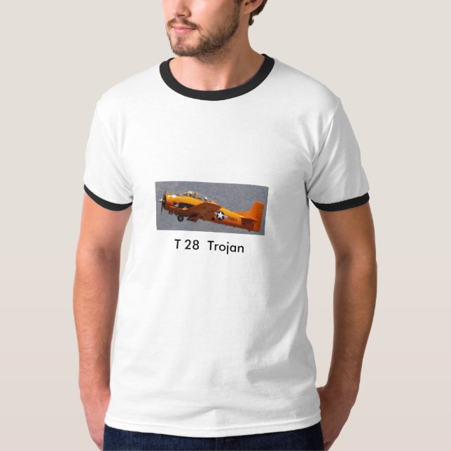 Camiseta T28 POC amarelo, Trojan de T 28 (Frente)