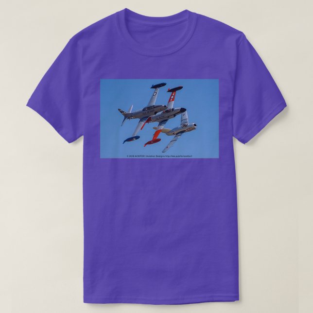 Camiseta T33s e MiG15 (Frente do Design)