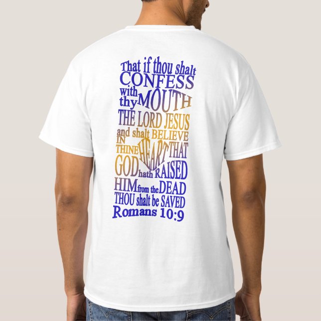 Camiseta T3 do 10:9 dos romanos de GABC WiM (Verso)