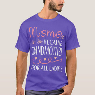 Camiseta T7Tee Feliz Dia da Mãe Momo