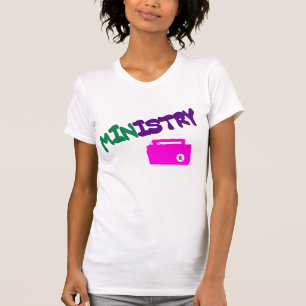 Camiseta T 1 da música do ministério das mulheres