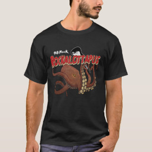 Camiseta T 2009 oficial do concerto de Rockalottapus de 98