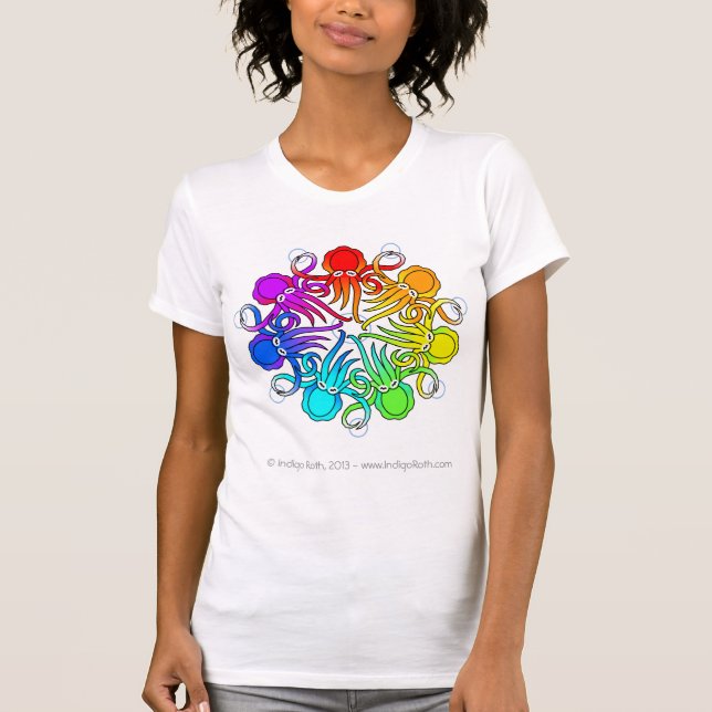 Camiseta T 2013 branco de CephNet (TM) (Frente)