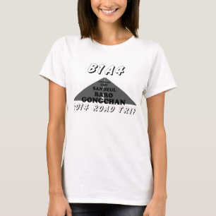 Camiseta T 2014 da VIAGEM POR ESTRADA B1A4
