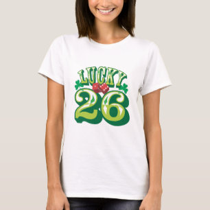 Camiseta T 26 afortunado