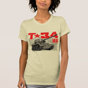 Camiseta T-34-85 Tanque médio soviético