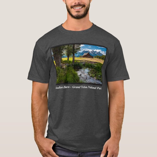 Camiseta T.a. Celeiro de Moulton - Teton grande (Frente)
