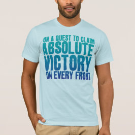 Camiseta T absoluto da vitória - ROUPA AMERICANO!