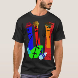 Camiseta T-ABSTRATO SUPER 3D