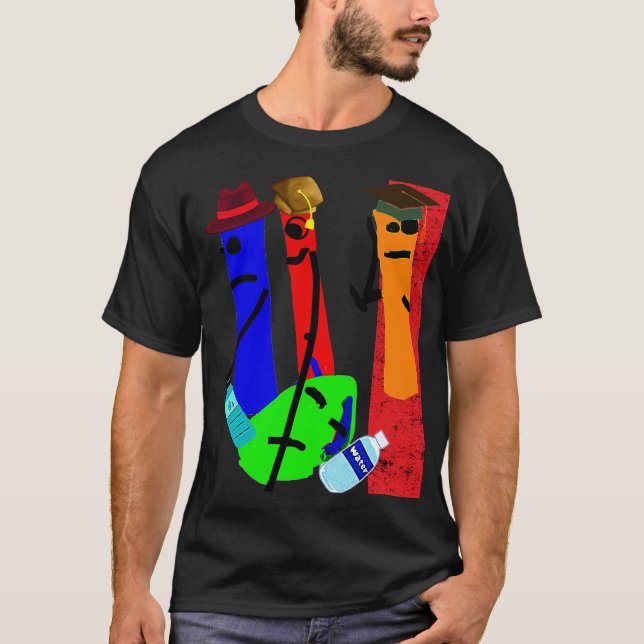 Camiseta T-ABSTRATO SUPER 3D (Frente)