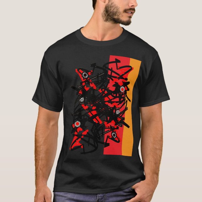 Camiseta T-ABSTRATO SUPER 3D (Frente)