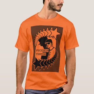 Camiseta T alaranjado de Prozack