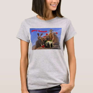 Camiseta T alegre de Meerkats