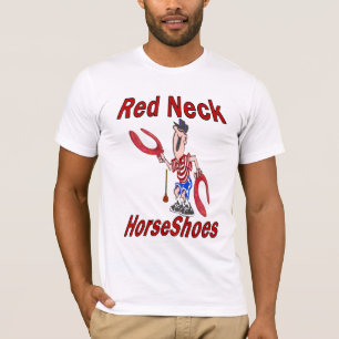 Camiseta T americano básico das FERRADURAS do CAMPÓNIO do