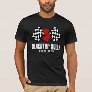 Camiseta T americano básico do preto do roupa dos homens -