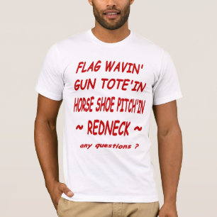 Camiseta T americano do roupa do campónio das ferraduras