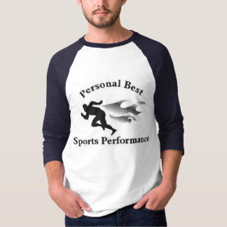 Camiseta T atlético dos melhores esportes pessoais