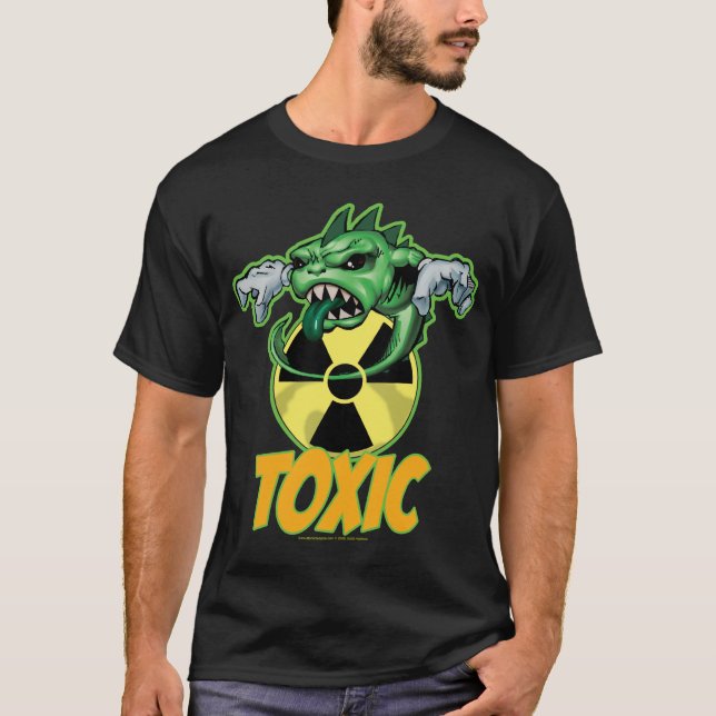 Camiseta T atômico do tóxico do Tadpole (Frente)