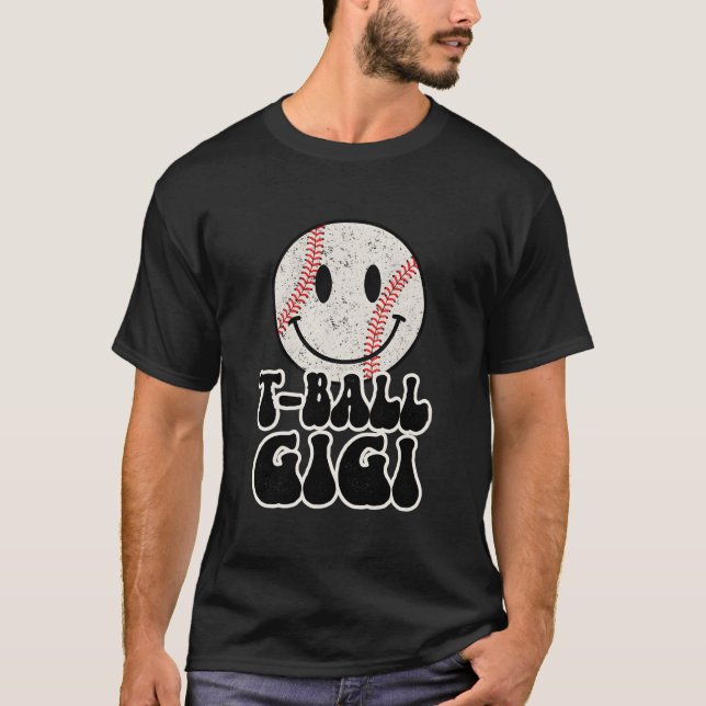 Camiseta T-Ball Gigi Coon Bola (Frente)
