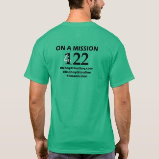 Camiseta T básico a favor da linha caridades de Boylston